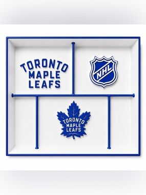 Toronto Maple Leafs NHL Pocket Dump Tray - For Keys, Wallet, Money, Etc
